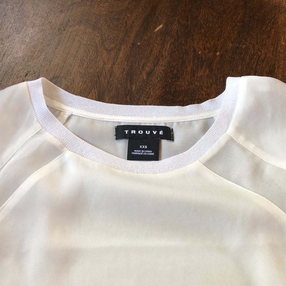 Trouve Short sleeve soft silky shirt - Picture 5 of 6